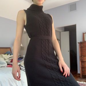 Turtleneck dress